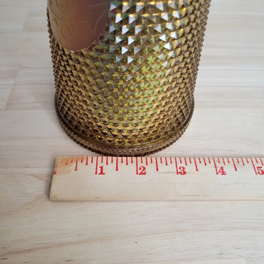 Starbucks Tumbler Gold Studded University of Washington Purple W Logo No‎ straw